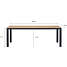 Carlton nonwood havebord - Sort/nonw