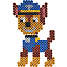 Hama maxi perler med perleplade - Paw Patrol