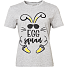 PÅSKE VRS dame t-shirt str. XL - gråmeleret