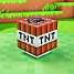 Minecraft TNT lampe - multifarvet
