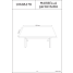 Marbella havebord 200x90 cm - teak