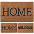 Kokosmåtte Welcome/Home 45x75 cm - assorteret