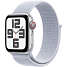 Apple Watch SE (2024) 40 mm Cell S/M - Silver Aluminium Sport Loop