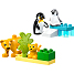 LEGO DUPLO Vilde dyrefamilier: pingviner og løver 10442