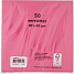 Salling ensfarvede servietter 40x40 cm 50-pak - cerise