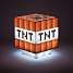 Minecraft TNT lampe - multifarvet
