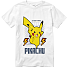 Pokémon børne t-shirt str. 134/140  - hvid