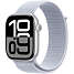 Apple Watch S10 GPS 46 mm - Silver Aluminium Sport Loop