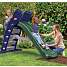 Little Tikes stor rutsjebane - blå og grøn