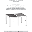 Matterhorn pergola 406x306 cm - antracit