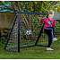 Homegoal Pro Junior fodboldmål - sort