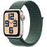 Apple Watch SE (2024) 40 mm GPS - Starlight Aluminium Sport Loop