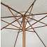San Diego parasol med snoretræk Ø:350 cm - beige