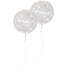 Salling LED Balloner Ø: 45 cm 2-pak - klar