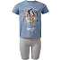 Bluey shorts sæt str. 98/104 - blå/grå