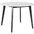 Blokhus spisebord - hvid og sort