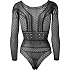 VRS dame bundløs bodystocking str. onesize - sort