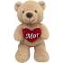 Mors Dag bamse med hjerte 50 cm