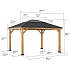 Pavillon Bruri 396cm x 338cm - antracit