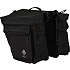 Cykeltaske dobbelt 31 x 30 x 13 cm - sort m.SCO logo