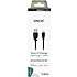 Sinox Pro USB-A til lightning kabel - sort