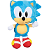 Sonic bamse 23 cm - assorteret
