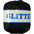 Lurex Glitter garn 25g 160m - Sort 27