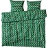 Salling sengetøj 200x220 cm - strib grøn