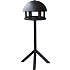 Bird foderhus Dome Black Wood