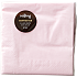 Salling ensfarvede servietter 33x33 cm 50-pak - rosa