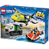 LEGO City Remix – Fly, servicevogn og luftpudebåd 60505
