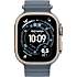 Apple Watch Ultra 3 (2025) GPS + Cell 49 mm - Natural Titanium - Anchor Blue Ocean Band