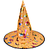 Halloween heksehat - flere varianter - assorteret