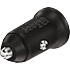 X2O 30W dobbelt billader USB-C/A - Sort