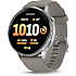 Garmin Venu 4 smartwatch 45 mm - Silver Gray