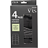 VRS herre 4-pak boxershorts str. M - sort