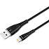 Philips Lightning kabel 2 meter - sort