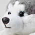 FAO Schwarz Husky bamse 38 cm