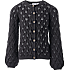 VRS børne cardigan str. 98/104 - sort