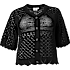 VRS dame strikket cardigan str. 50 - sort