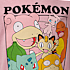 Pokémon T-shirt str. 134/140 - pink