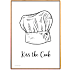 Kiss the cook - 50x70 cm