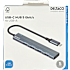 Deltaco USB-C hub 4-port