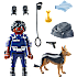 Playmobil 71162 politi med sporhund