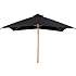 Calais parasol 3x3m - sort