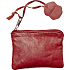 Dame skindpung - rød