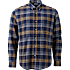 VRS herre flannel skjorte str. L - mørkeblå