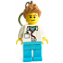 LEGO® LED Nøglering Mandelig Doktor