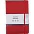 Danpen notesbog PU A5 - rød