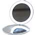 Lommespejl med LED - Ø9 cm